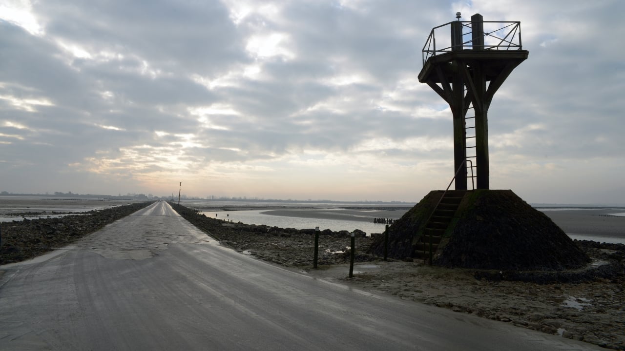 9. Passage du Gois, France Where: Links mainland France to Noirmoutier Island Why it’s dangerous: This causeway is submerged twice a day by the Atlantic tide. Misread the tide chart, and your car gets swallowed by the sea. Pro tip: Only drive when the tide is at its lowest—and check local charts religiously. (Image: Canva)