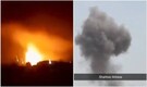 Pakistanis share visuals of Indian missiles damaging air force bases. Explosions heard in video
