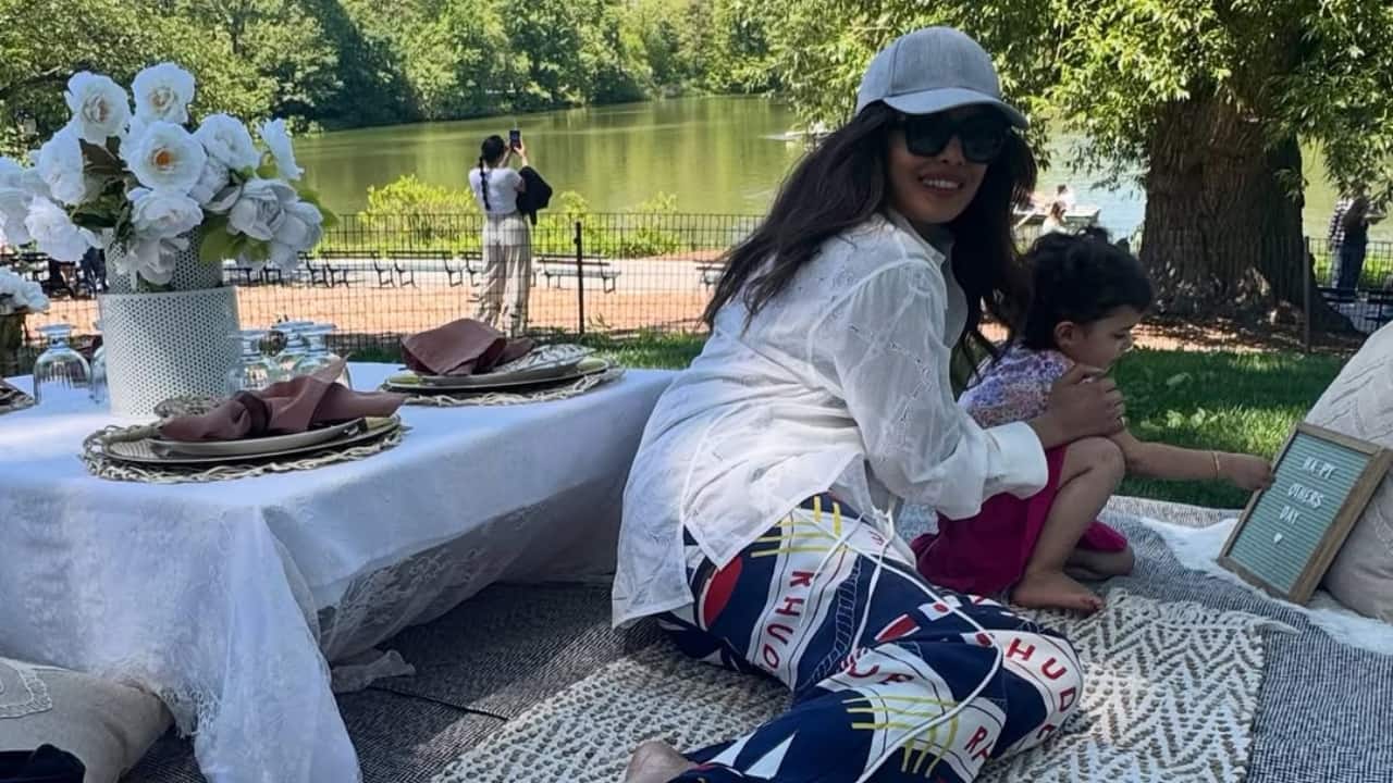 Priyanka Chopra enjoys picnic date with daughter Malti Marie to celebrate Mother's Day, hubby Nick Jonas shares pics