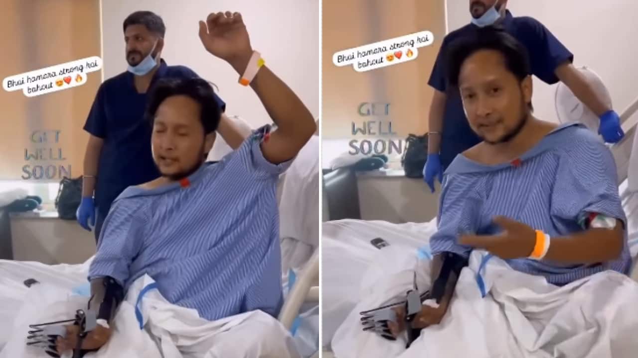 Pawandeep Rajan moves hospital staff with his powerful voice after suffering multiple limb fractures in road accident