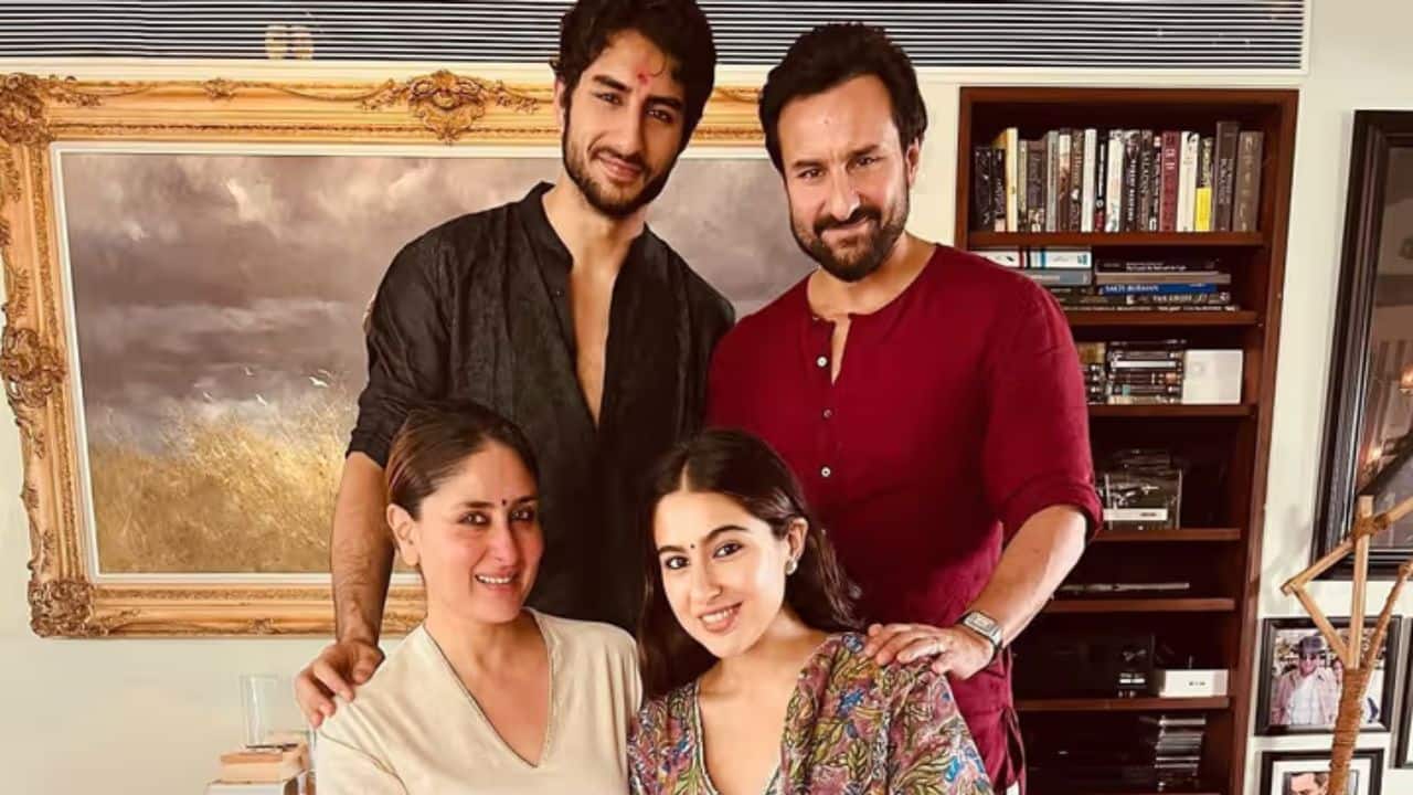 Ibrahim Ali Khan talks about Kareena Kapoor and Saif Ali Khan: 'Now my dad is much happier with  bebo, I have two naughty brothers'