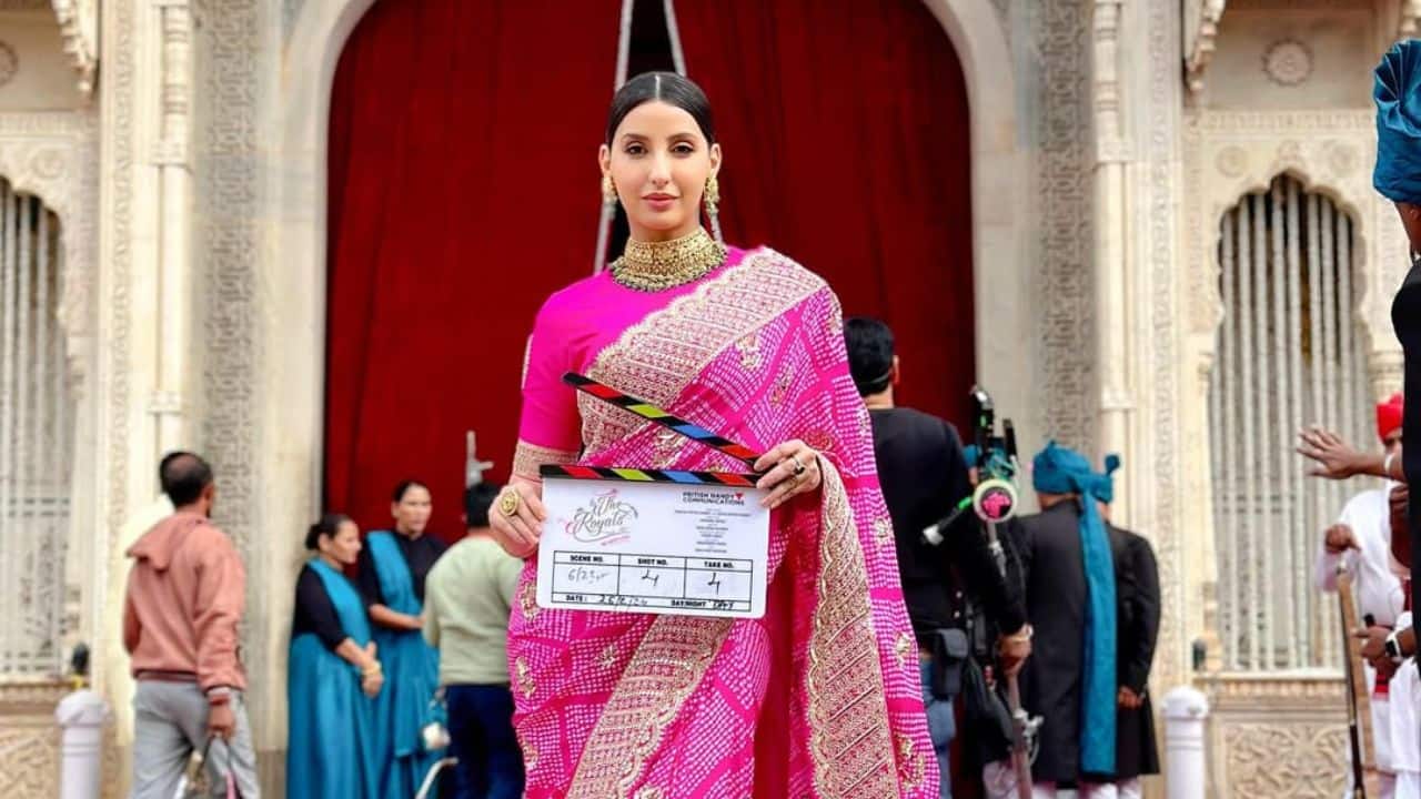 Nora Fatehi thanks fans as she shares BTS moments from Netflix’s The Royals