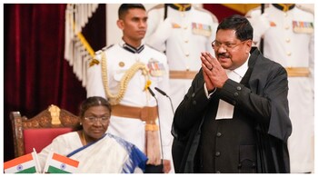During the event, a book chronicling 50 landmark judgments authored by Justice Gavai was also released.