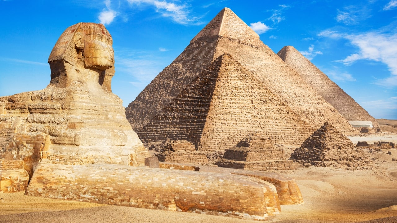 9. Egypt – The Land of Pharaohs &amp; Timeless Magic From the monumental mystery of the pyramids to the sacred temples along the Nile, Egypt offers a sense of grandeur that few countries can match. Cairo hums with life and colour, while Luxor and Aswan take you deep into ancient history. Whether riding a camel past the Sphinx or wandering the markets of Khan el-Khalili, Egypt is an adventure that thrills and awes. (Image: Canva)