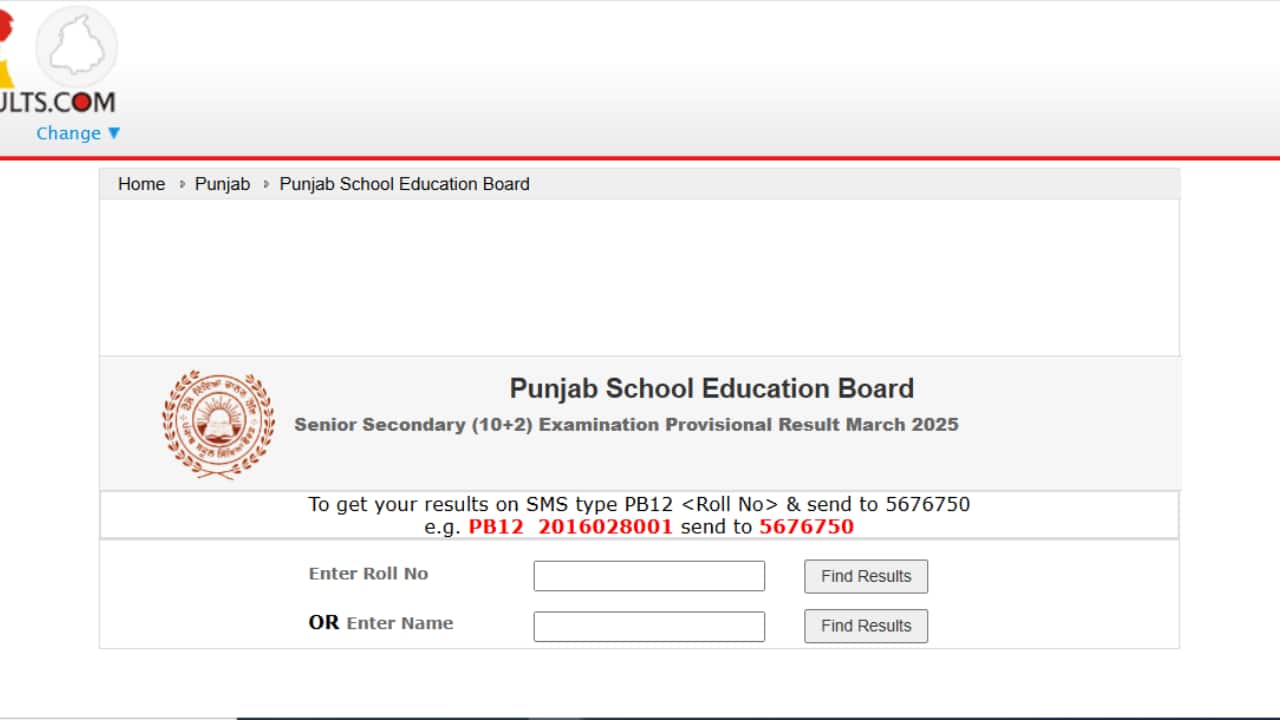 PSEB 12th Result 2025 (OUT) Highlights: Punjab Board Class 12th Results Declared @ pseb.ac.in; Link here PSEB 12th Result 2025 (OUT) Highlights: Punjab Board Class 12th Results Declared @ pseb.ac.in; Link here