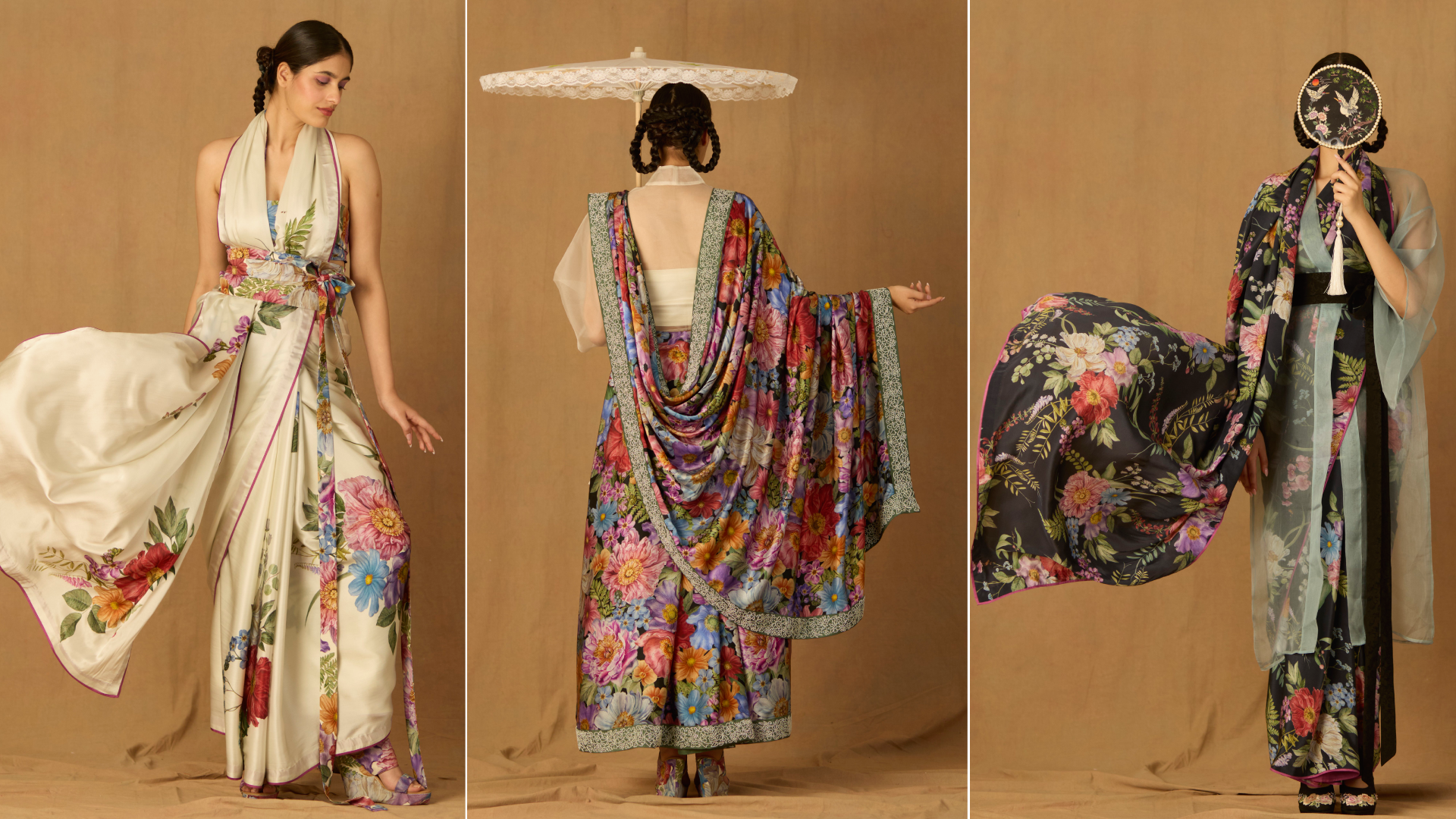 Sari with kimono blouse and experimenting with different drapes: designer Ashdeen Lilaowala on how Gen Z is wearing the traditional garment