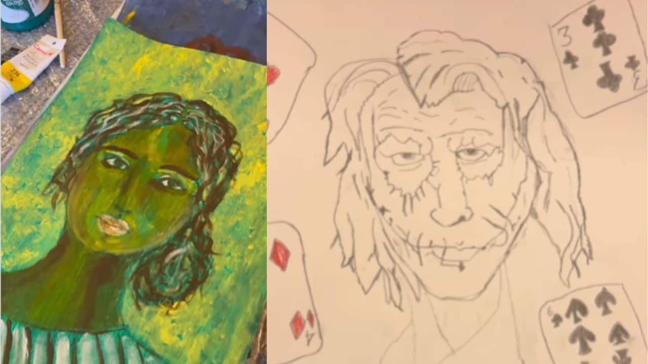 Twinkle Khanna shares special art moment with daughter and mother, Dimple Kapadia, writes 'Three generations creating a piece of art'