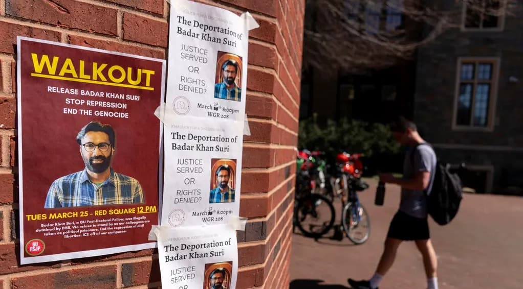 Indian student from Georgetown University released from immigration detention after federal judge's ruling