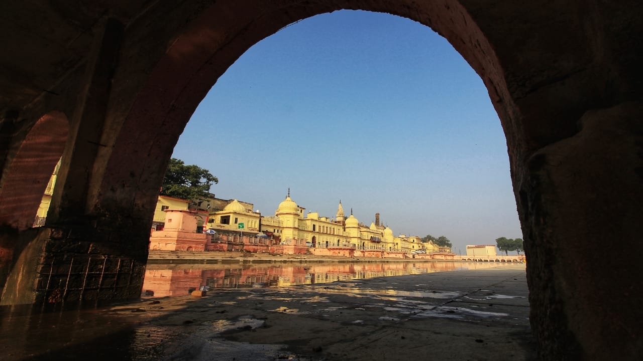 3. Ayodhya – The Epic Reimagined In Ayodhya, mythology meets modernity. The birthplace of Lord Ram, the city is now home to the resplendent Ram Mandir, drawing pilgrims and curious wanderers alike. Whether you're a believer or a storyteller, Ayodhya offers something profound. Experience: The evening Deepotsav celebration—surreal and sacred. (Image: Canva)