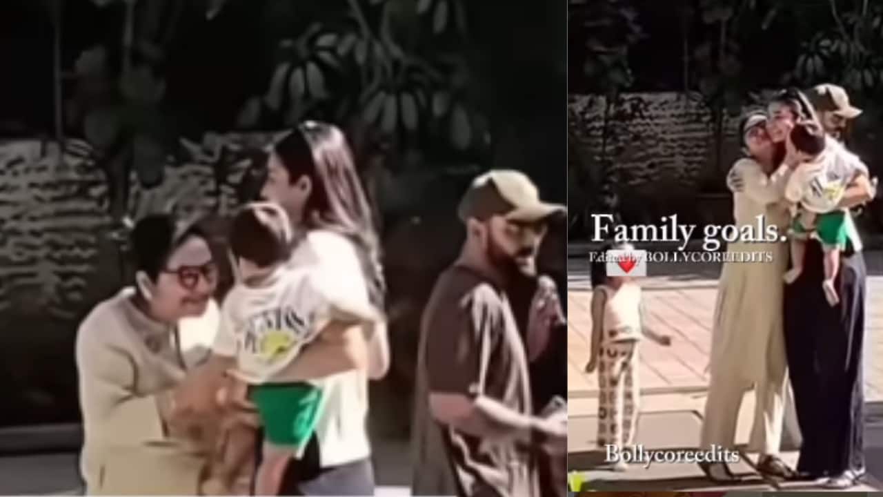 Anushka Sharma and Virat Kohli’s family moment with kids Akaay and Vamika goes viral, watch video