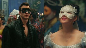 Luke Thompson and Yerin Ha star in Bridgerton Season 4