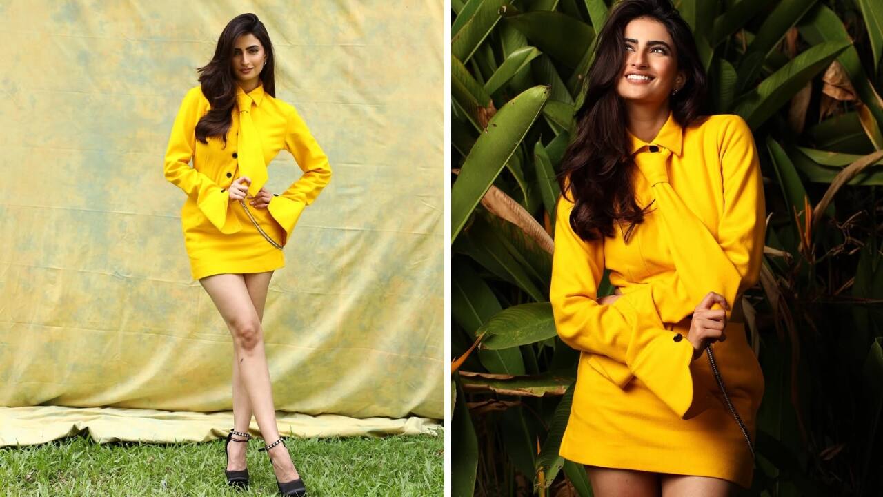 Palak Tiwari in yellow (Images: @palaktiwarii/Instagram)