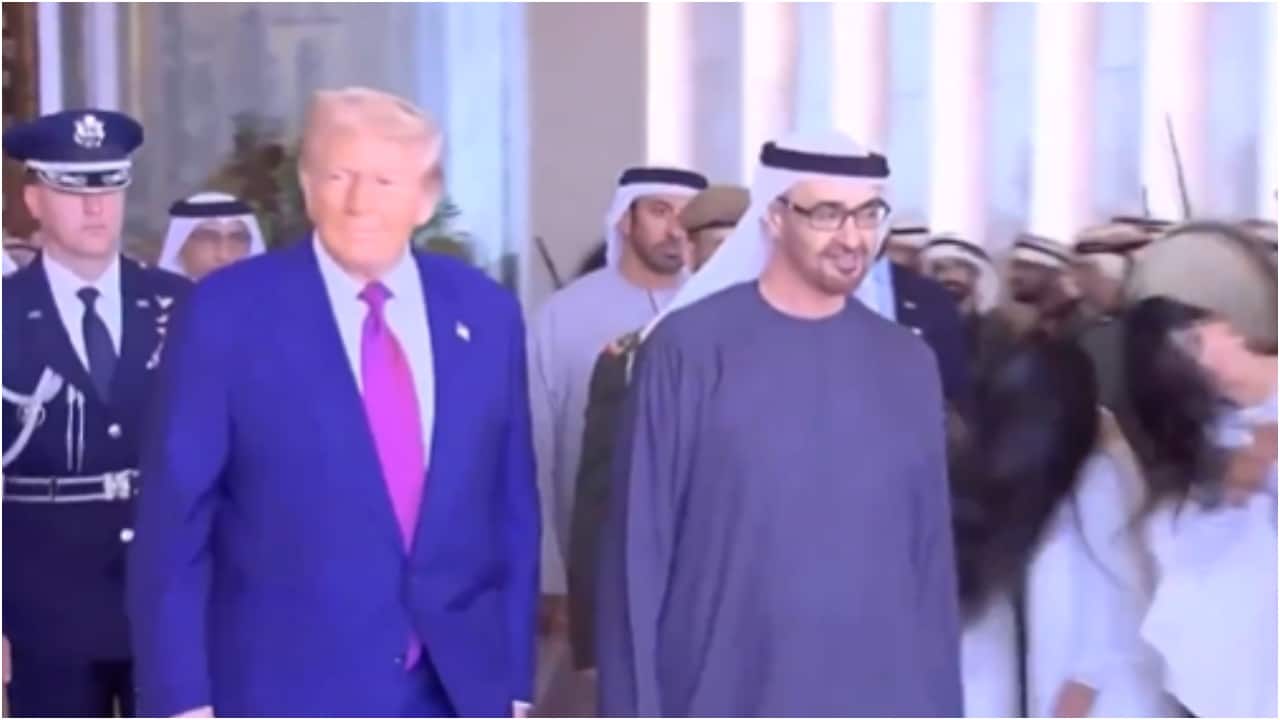 Poetry, drums and hair-flipping: What Is Al-Ayyala, traditional dance seen during Donald Trump’s UAE visit?