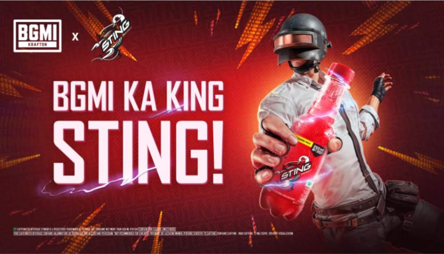 BGMI players can now use Sting as the power up drink in the game: All the details