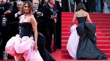Halle Berry appears to defy Cannes dress code days after pledging to follow rules