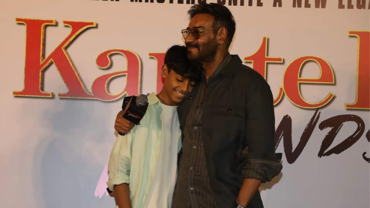 When Ajay Devgn's son Yug Devgan couldn't believe his dad is a star