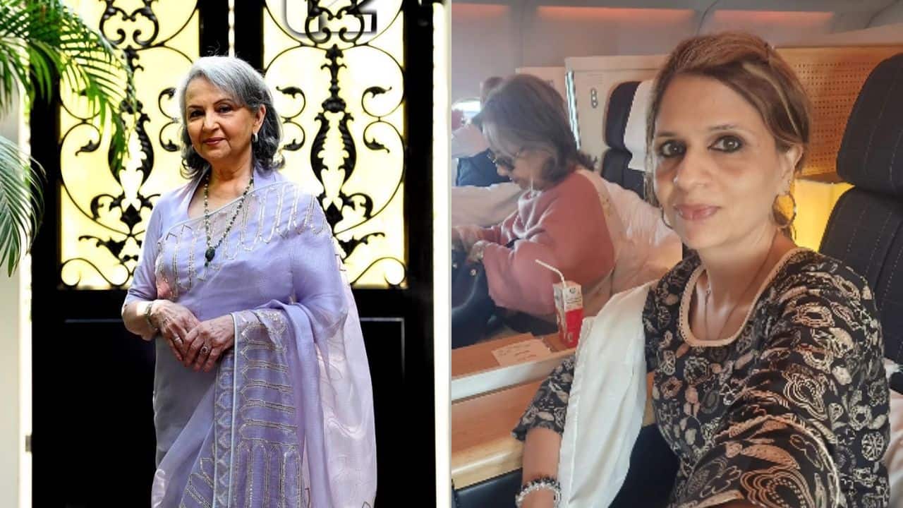 Sharmila Tagore, daughter Saba leave for Cannes 2025, latter shares glimpse: See pic
