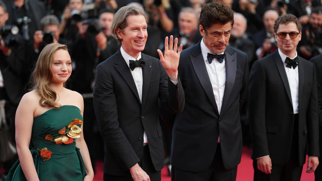 Wes Anderson receives 6.5-minute standing ovation for his film Phoenician Scheme at Cannes 2025, co-star Mia Threapleton gets emotional