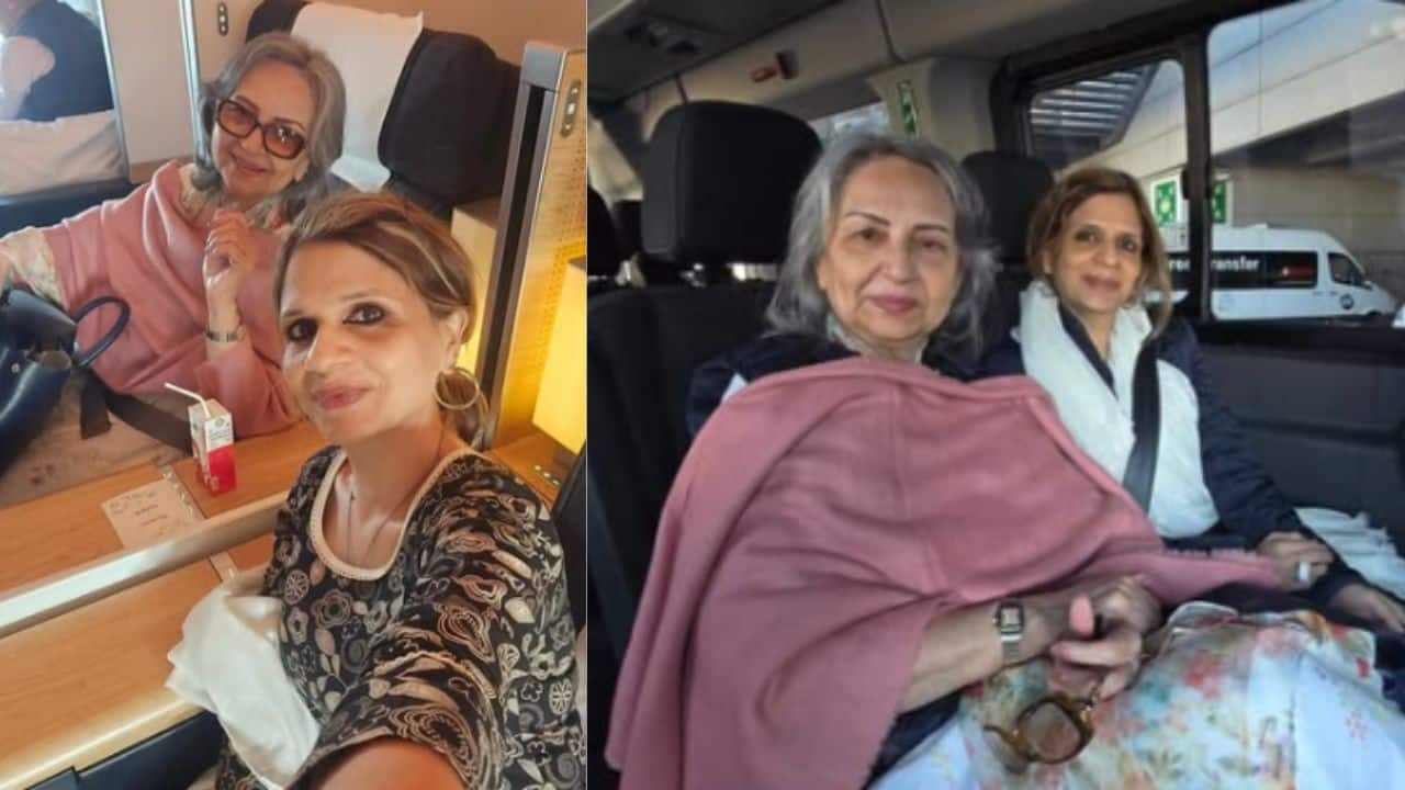Sharmila Tagore in Cannes with daughter Saba Pataudi for red carpet appearance, see here