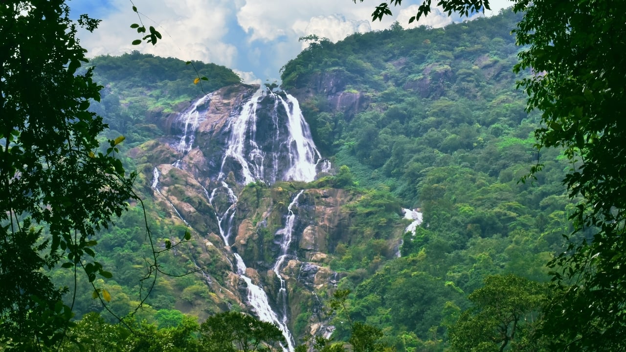 Dudhsagar Waterfalls, Goa (Image: Canva)