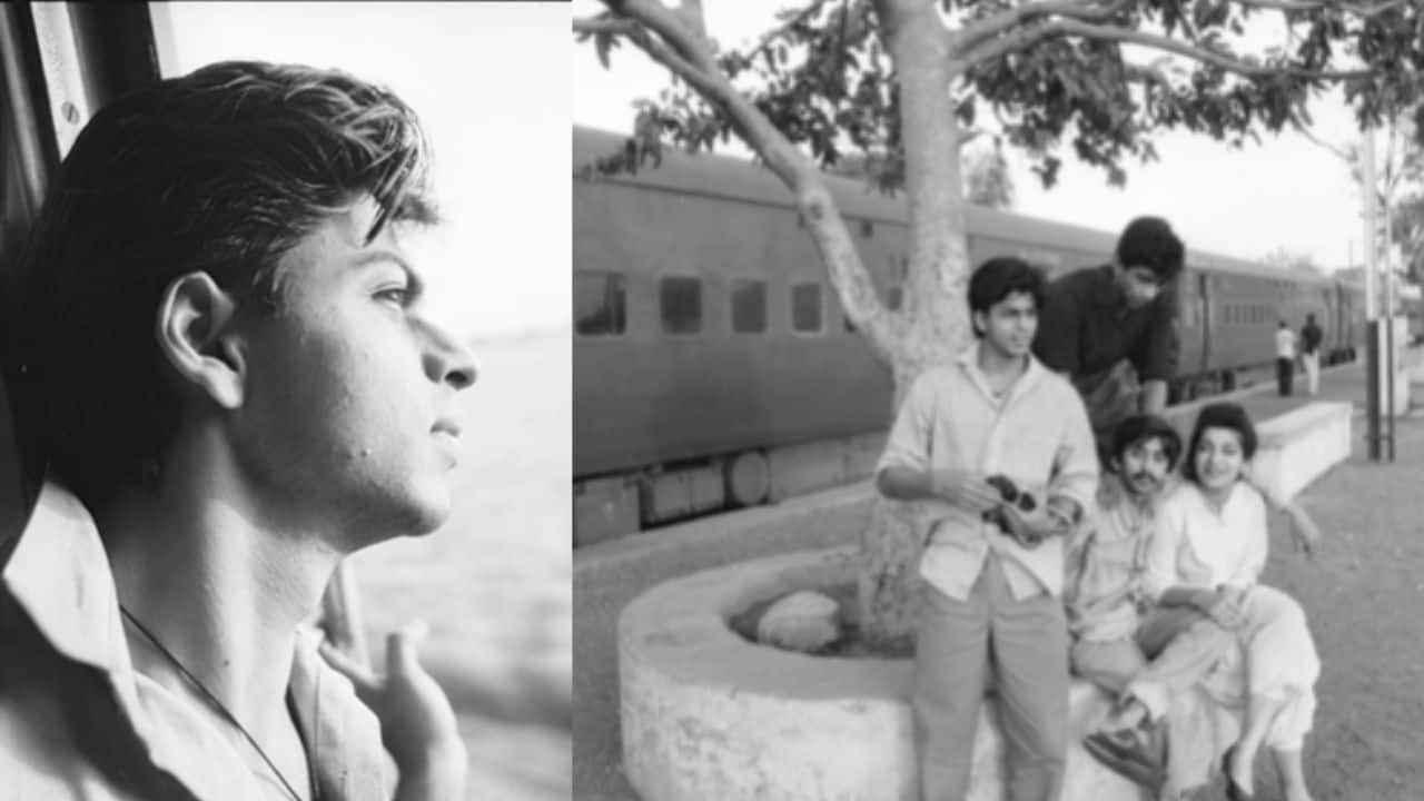 Shah Rukh Khan's friend shares 35-year old photos of the actor, fans say "what a journey"