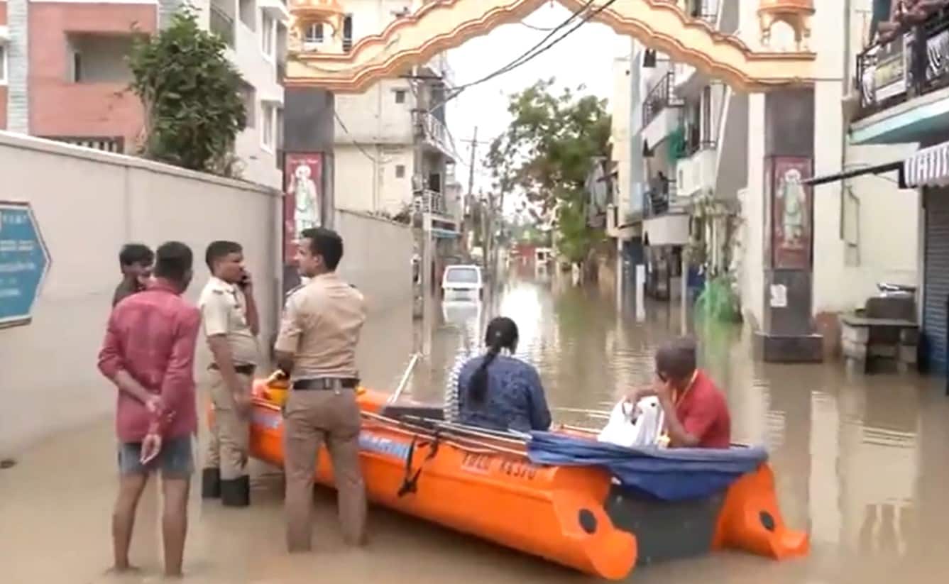 How sudden downpour crippled Bengaluru: 3 dead, rafts row through streets, WFH calls rise amid yellow alert