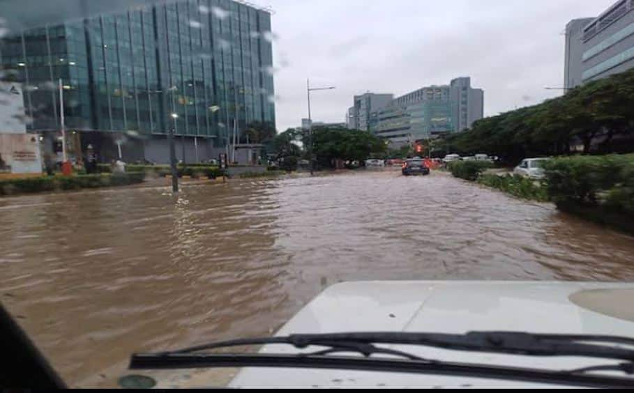 Heavy rain paralyses Bengaluru's IT corridors; elevated expressway shut for hours