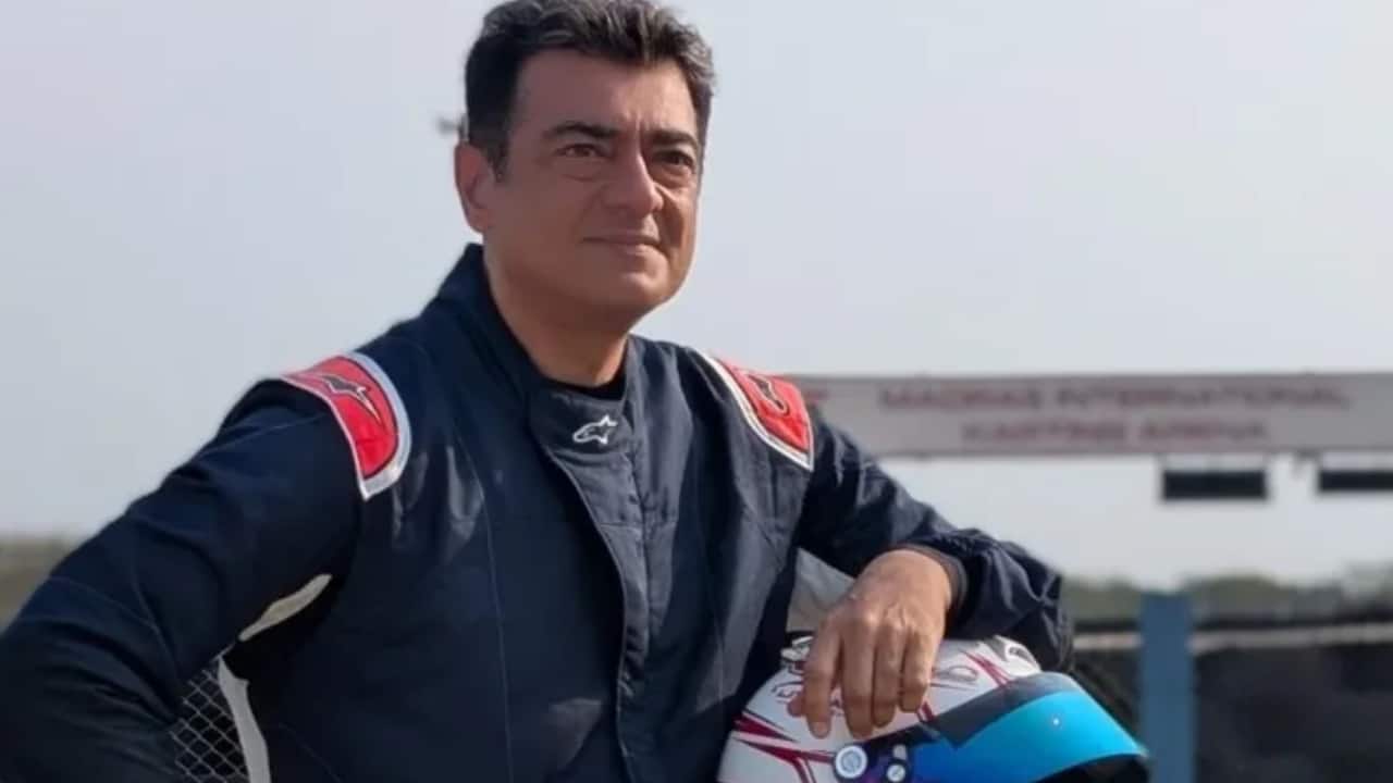 Tamil superstar Ajith Kumar's car crashes during race in Italy, helps clear the debris