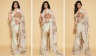 Beauty Queen Sushmita Sen switches up glam in a timeless floral saree