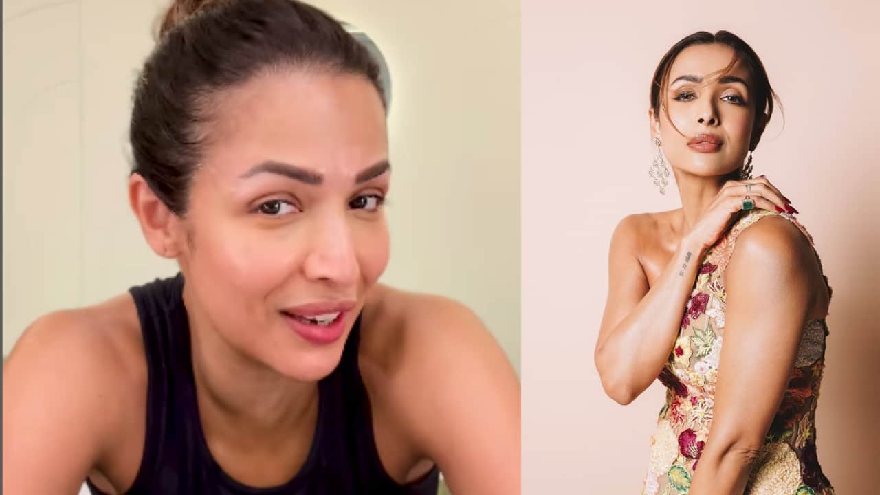 Malaika Arora reveals why she avoids dipping her face in ice and her quick hack for morning puffiness