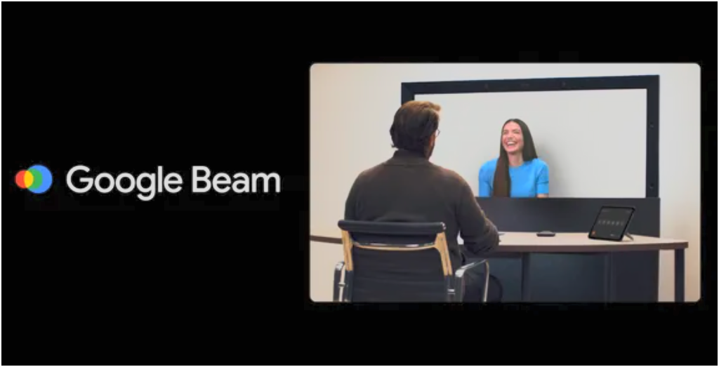 Project Starline becomes Google Beam