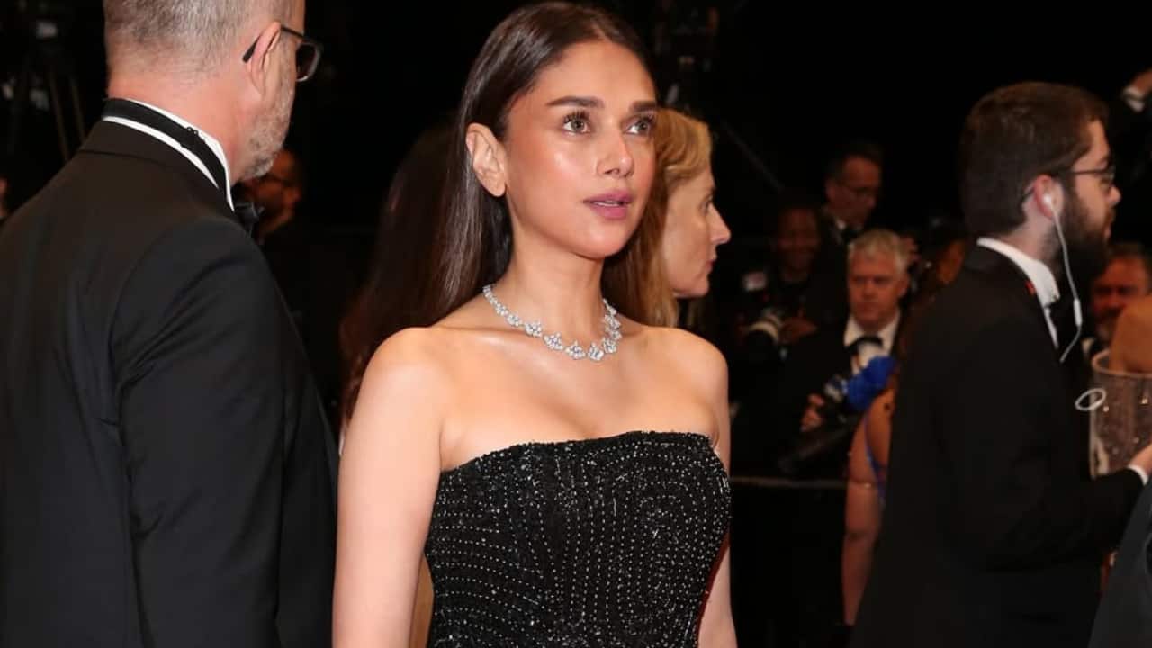 Aditi Rao Hydari turns heads in Rahul Mishra Couture at Cannes 2025 for Fuori premiere