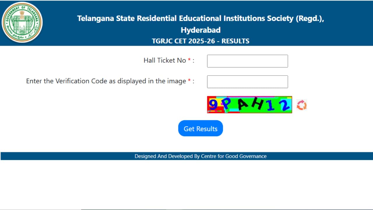 Telangana TSRJC Results 2025 Announced @ tgrjc.cgg.gov.in; Link here