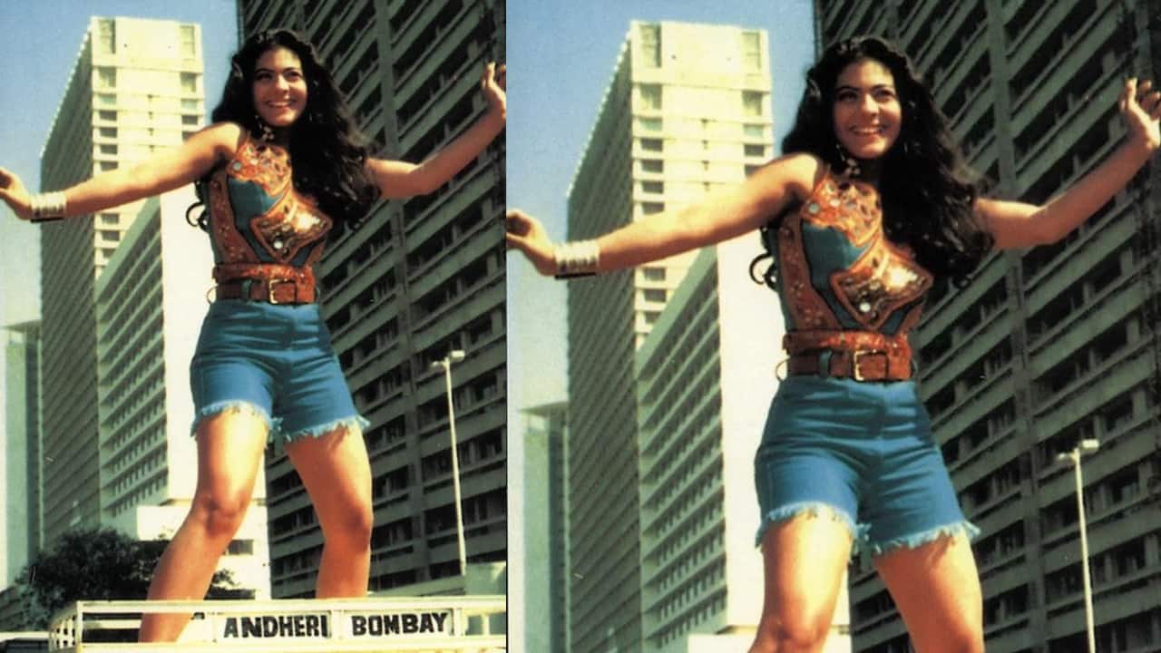 Kajol shares nostalgic pic of dancing on top of a taxi at Marine Drive, says, "now u know we have done it all"