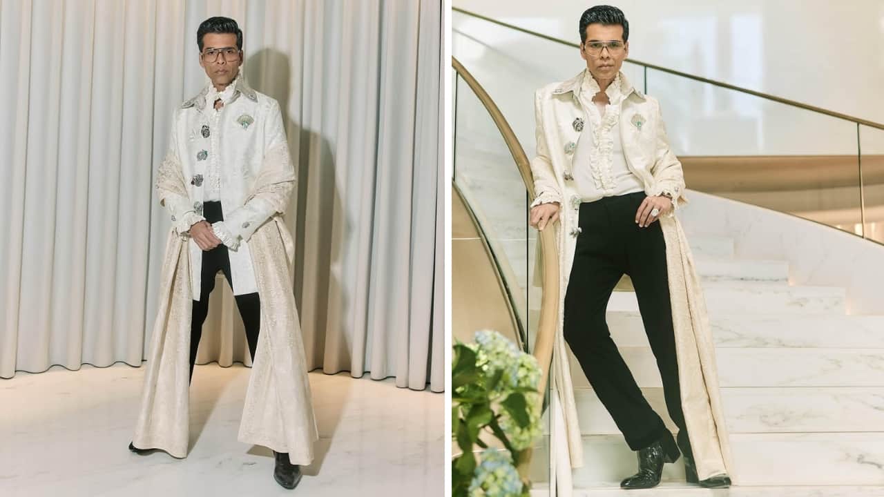 Karan Johar at Cannes 2025 (Images: @karanjohar/Instagram)