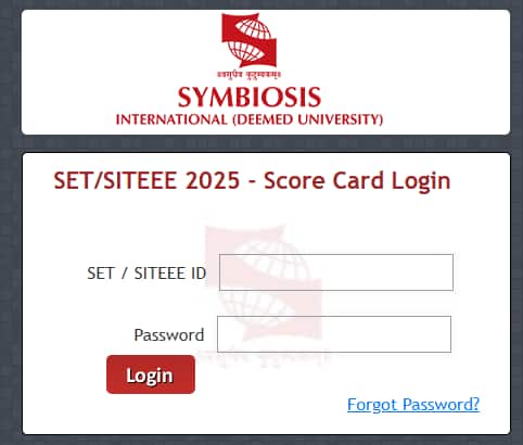 Symbiosis SET Result 2025 OUT @ set-test.org today, direct link here