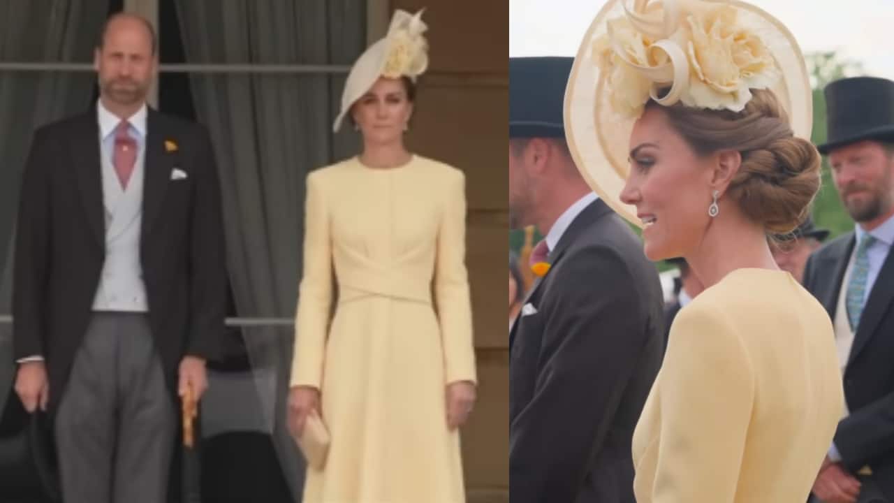 Princess Kate Middleton pays tribute to Meghan and Harry with a style choice at Buckingham Palace Garden Party