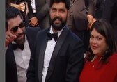 Nykaa founder Falguni Nayar walks Cannes Red Carpet with Son Anchit