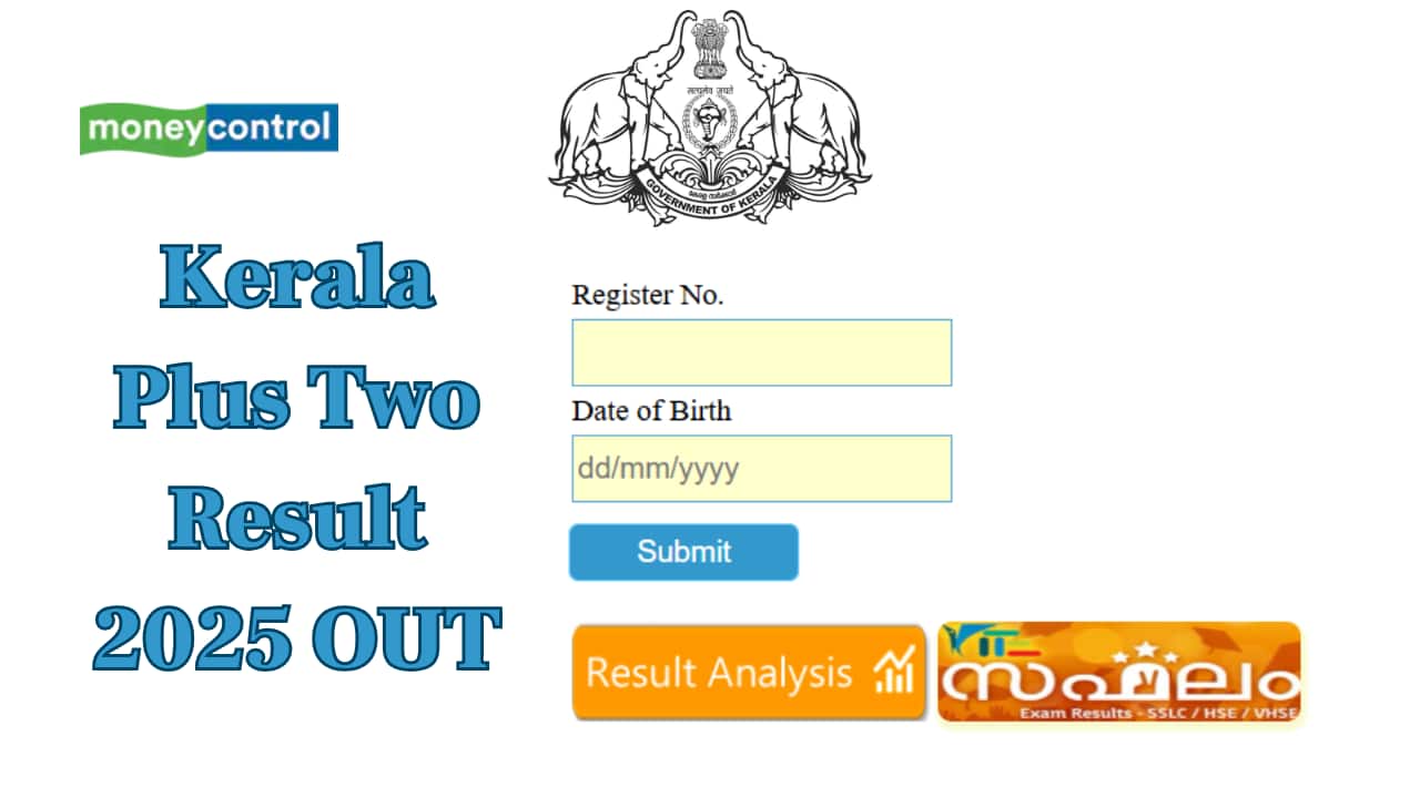 DHSE Kerala Plus Two Result 2025 Announced, 77.81% Pass @ result.kite.kerala.gov.in; Link here