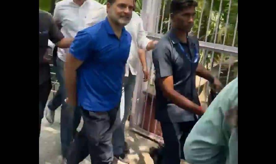 Rahul Gandhi's surprise visit: Delhi University 'furious', BJP calls it ‘photo-op circus’