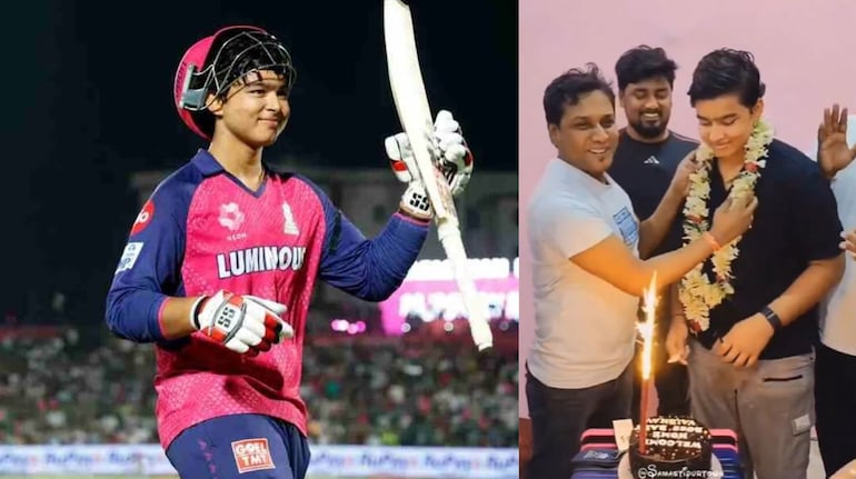 Watch: Vaibhav Suryavanshi receives hero’s welcome. (IPL Photo and X)