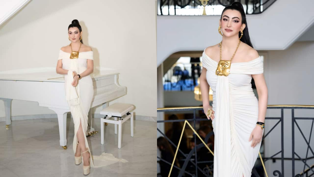 Shalini Passi lets her jewellery do the talking at Cannes in Schiaparelli statement look