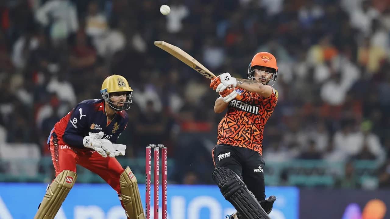 Ishan Kishan slams unbeaten 94 