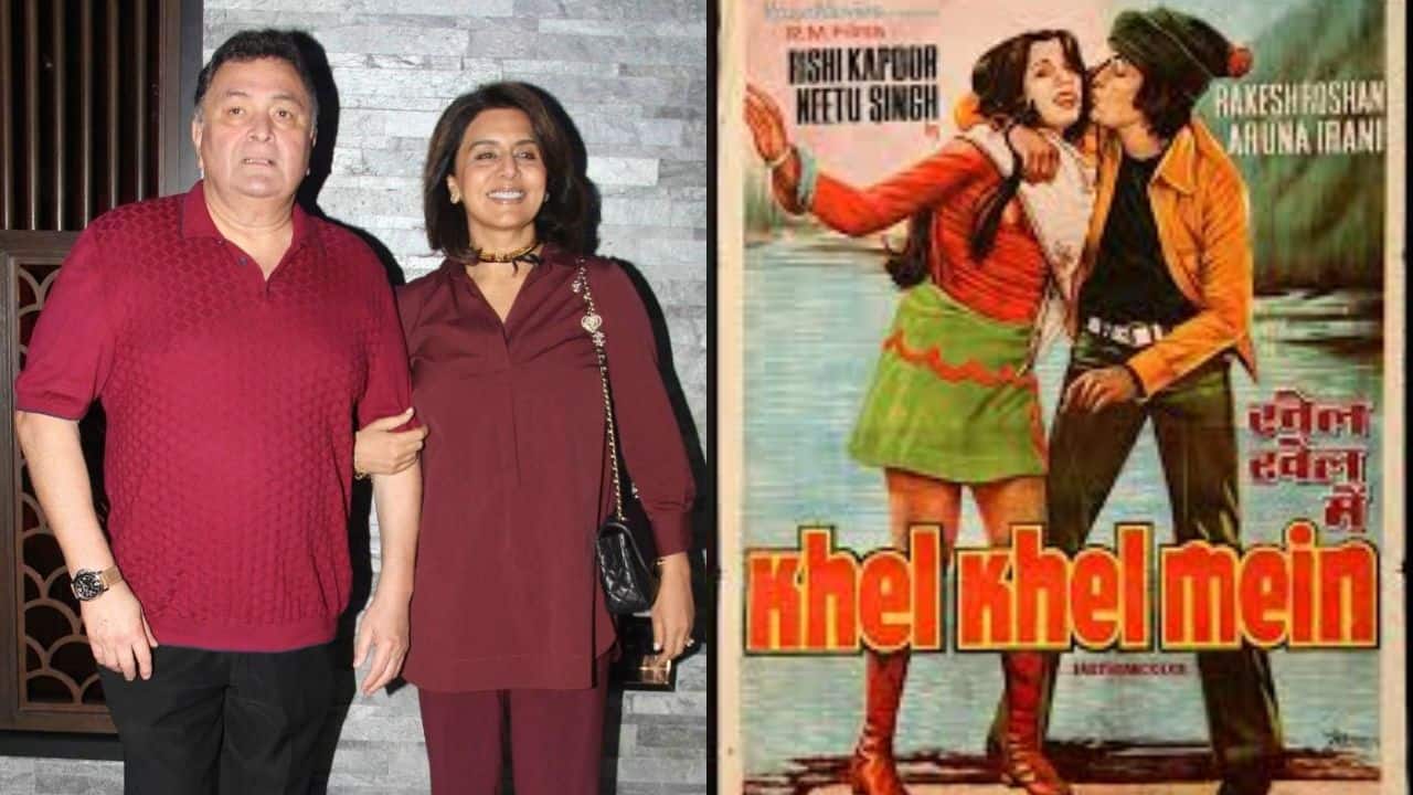 Neetu Kapoor remembers Rishi Kapoor as their film Khel Khel Mein completes 50 years
