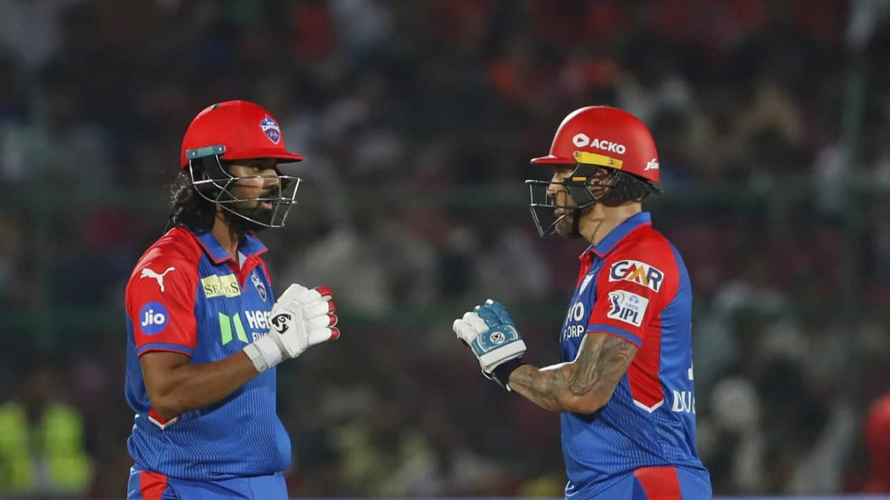 KL Rahul-Faf du Plessis gave Delhi Capitals a strong start