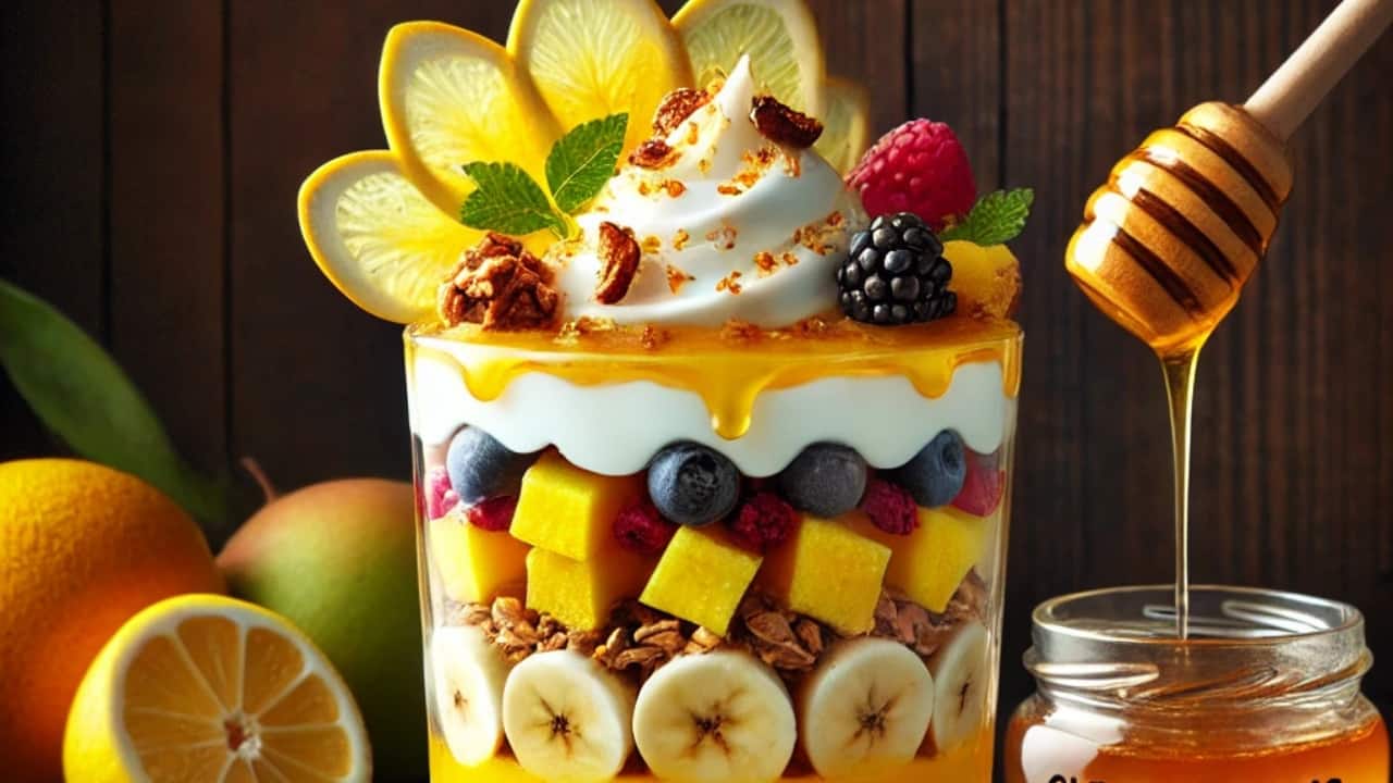 Easy yoghurt-based recipes: Easy yoghurt-based recipes: Easy yoghurt-based recipes: Baked Vanilla Yoghurt with Orange Glaze Sauce