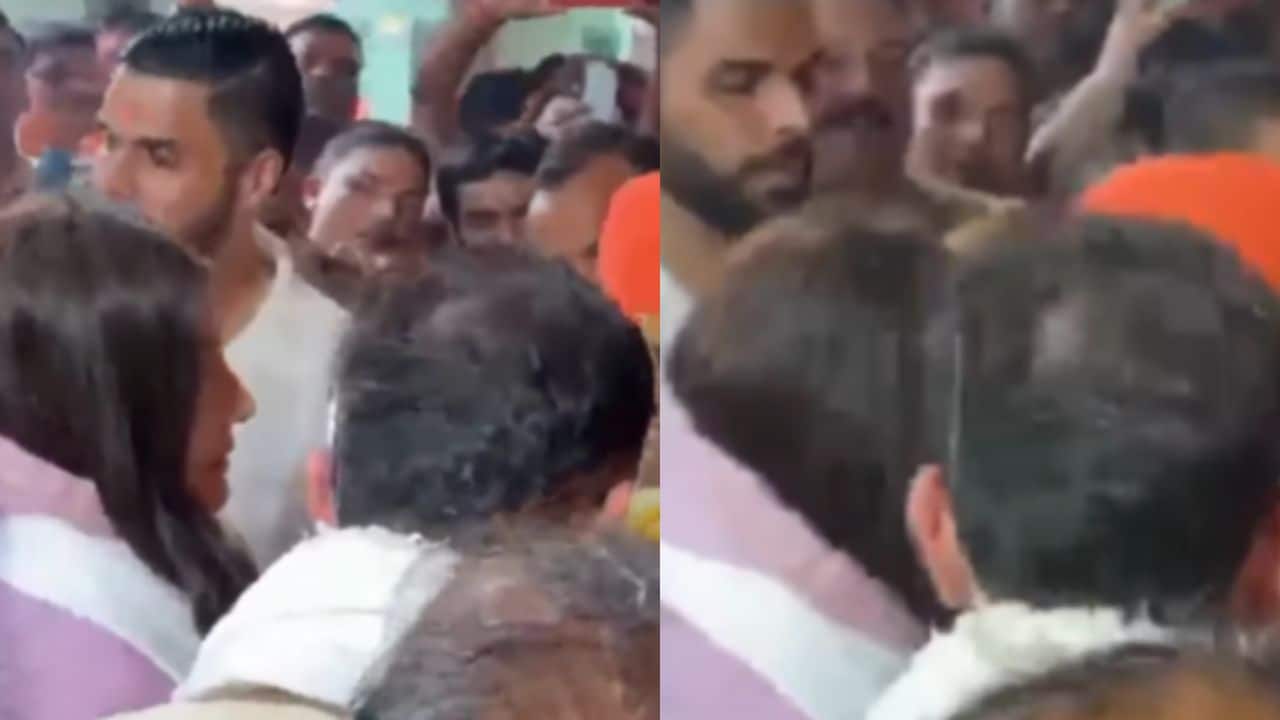 Virat Kohli and Anushka Sharma visit Hanuman Garhi temple in Ayodhya, watch here
