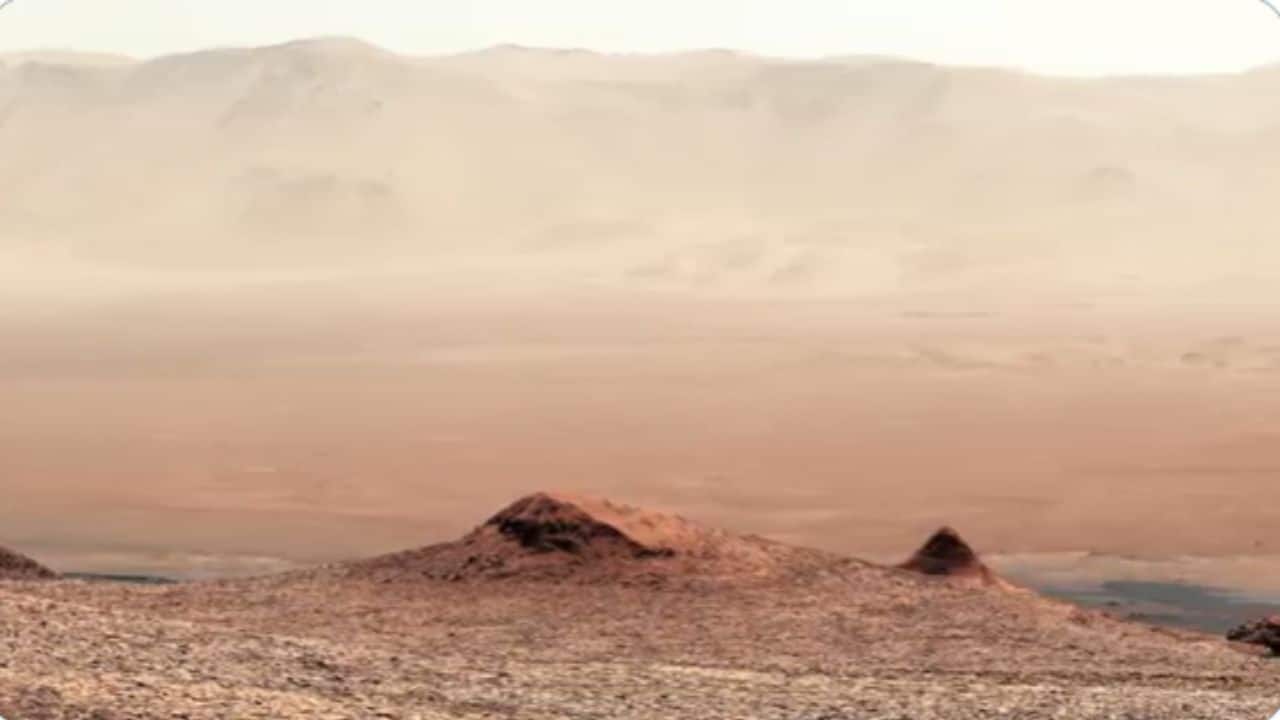 NASA’s Curiosity Rover shares breathtaking Mars landscape video