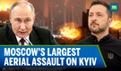 Russia Mounts Biggest Air Attack on Ukraine Ahead of Prisoner Swap | N18G