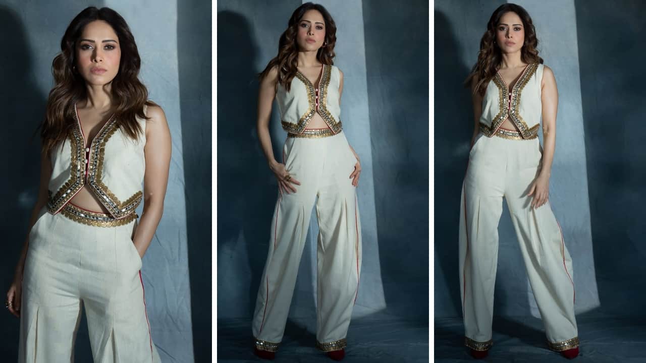 Nushrratt Bharuccha makes a strong case for summer whites in a breezy boho co-ord set Nushrratt Bharuccha makes a strong case for summer whites in a breezy boho co-ord set
